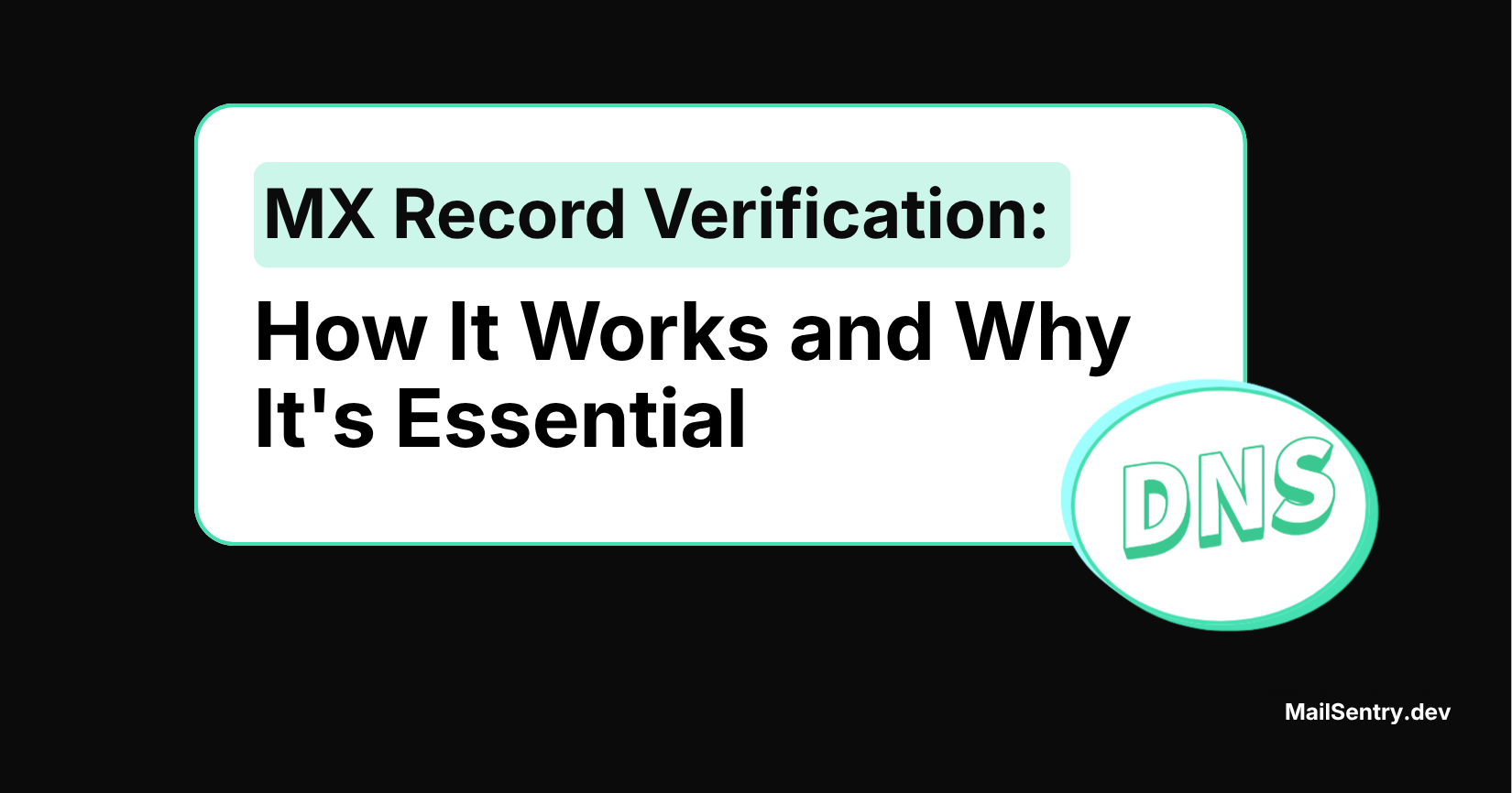 MX Record Verification: How It Works and Why It's Essential