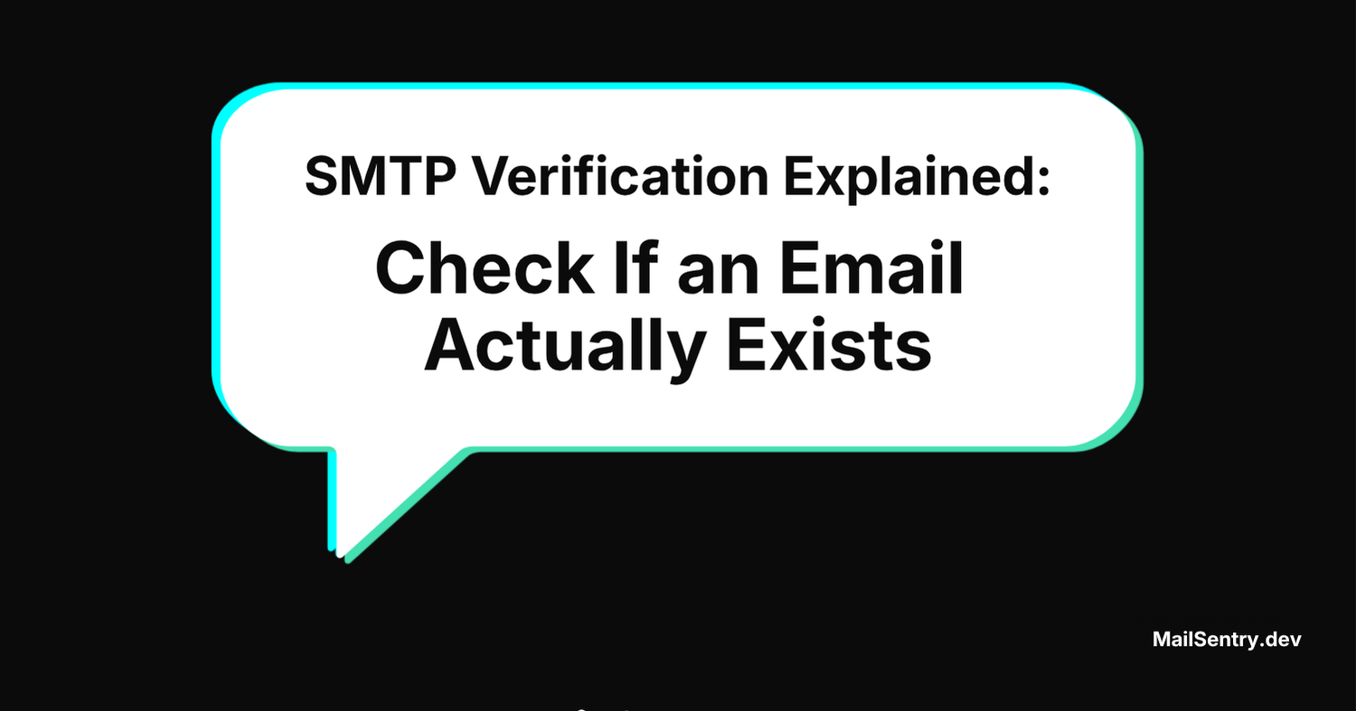 SMTP Verification Explained: Check If an Email Actually Exists